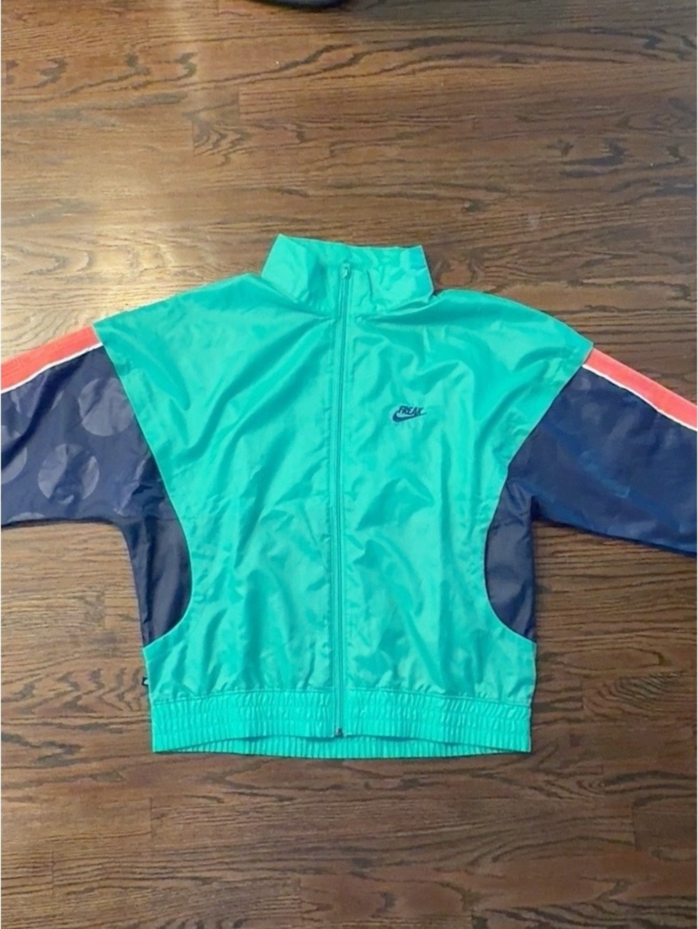 Nike Freak Windbreaker Jacket Men’s Large Colorblock Retro 90s Y2K